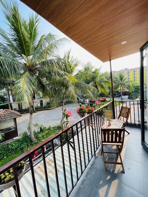 Utsikt fra balkong