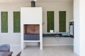 BBQ/picnic area - Life Villa Morra Unbeatable Studio&Pool (Asunción)