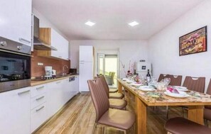 Villa, Private Pool | Private kitchen | Fridge, microwave, oven, stovetop - House Beba (Vinodol)