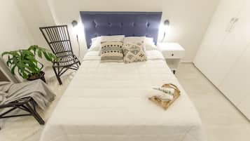 Design Apartment | Premium bedding, down comforters, individually decorated