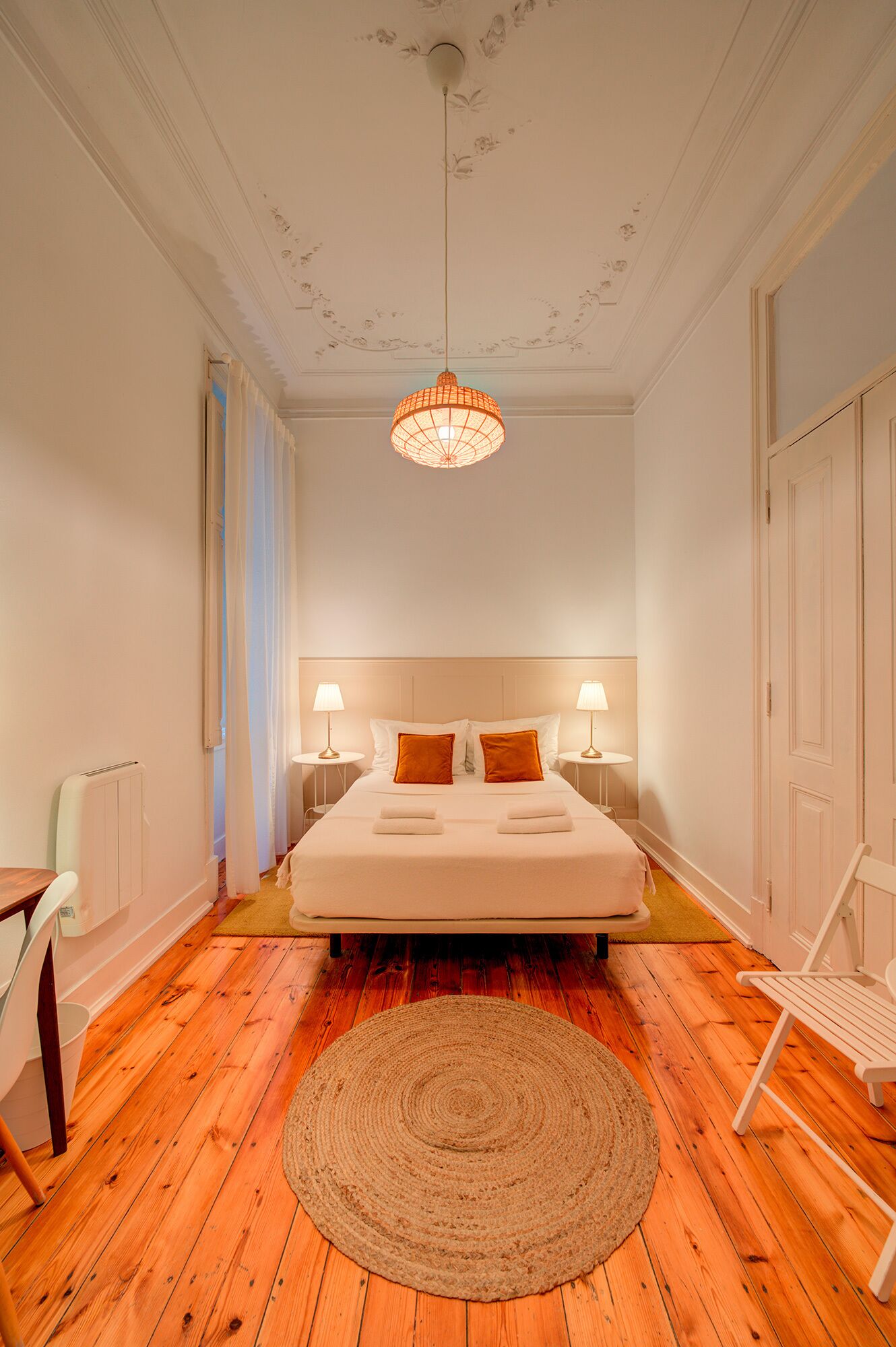 economy double room, shared bathroom | 1 bedroom, laptop workspace, blackout curtains, iron/ironing board