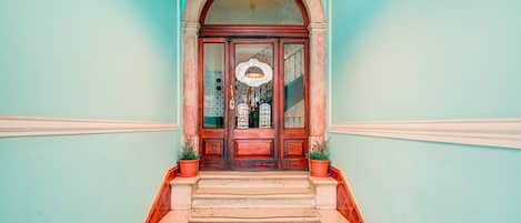 Façade de l’hébergement