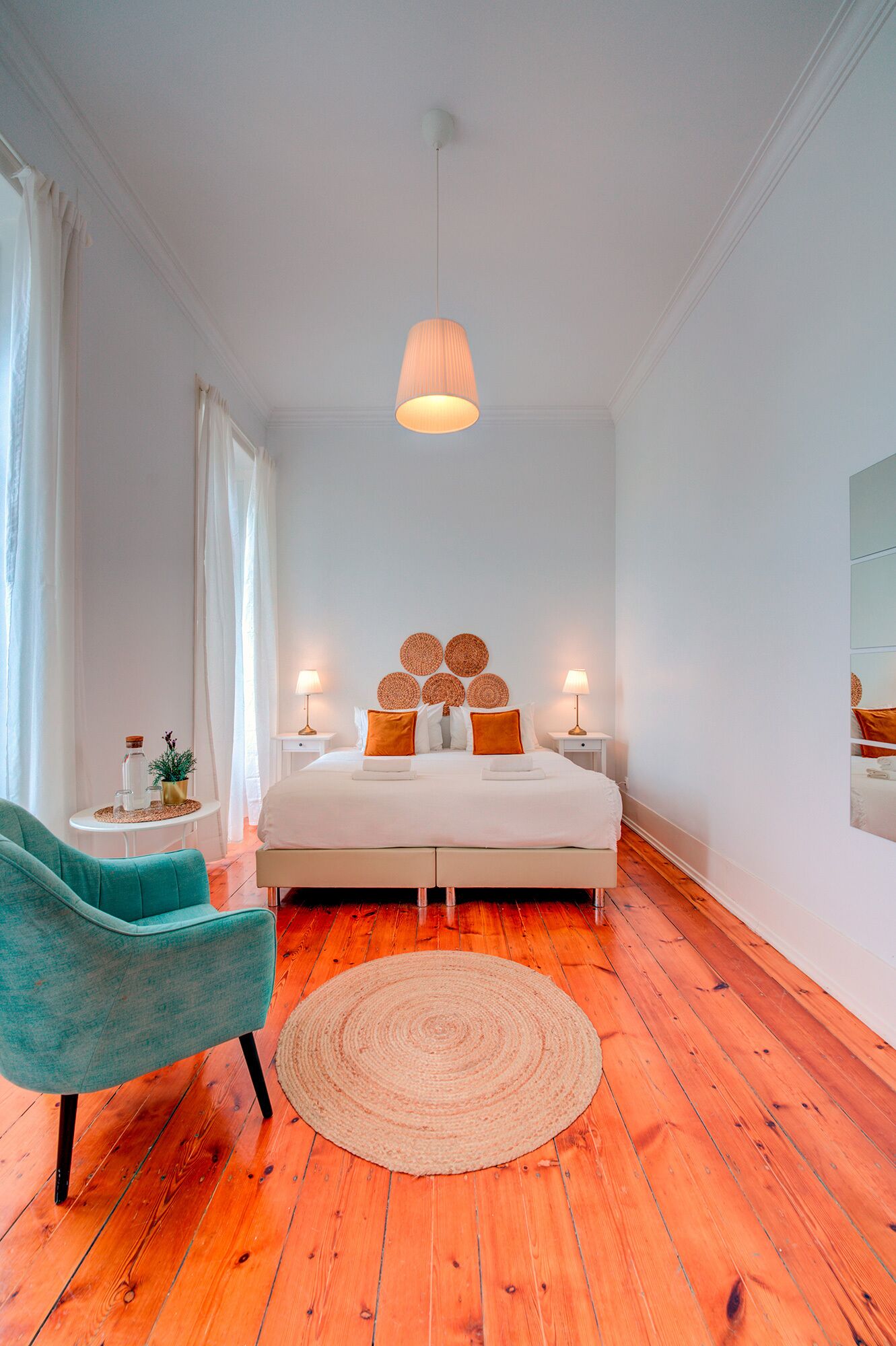 deluxe double or twin room, shared bathroom | 1 bedroom, laptop workspace, blackout curtains, iron/ironing board