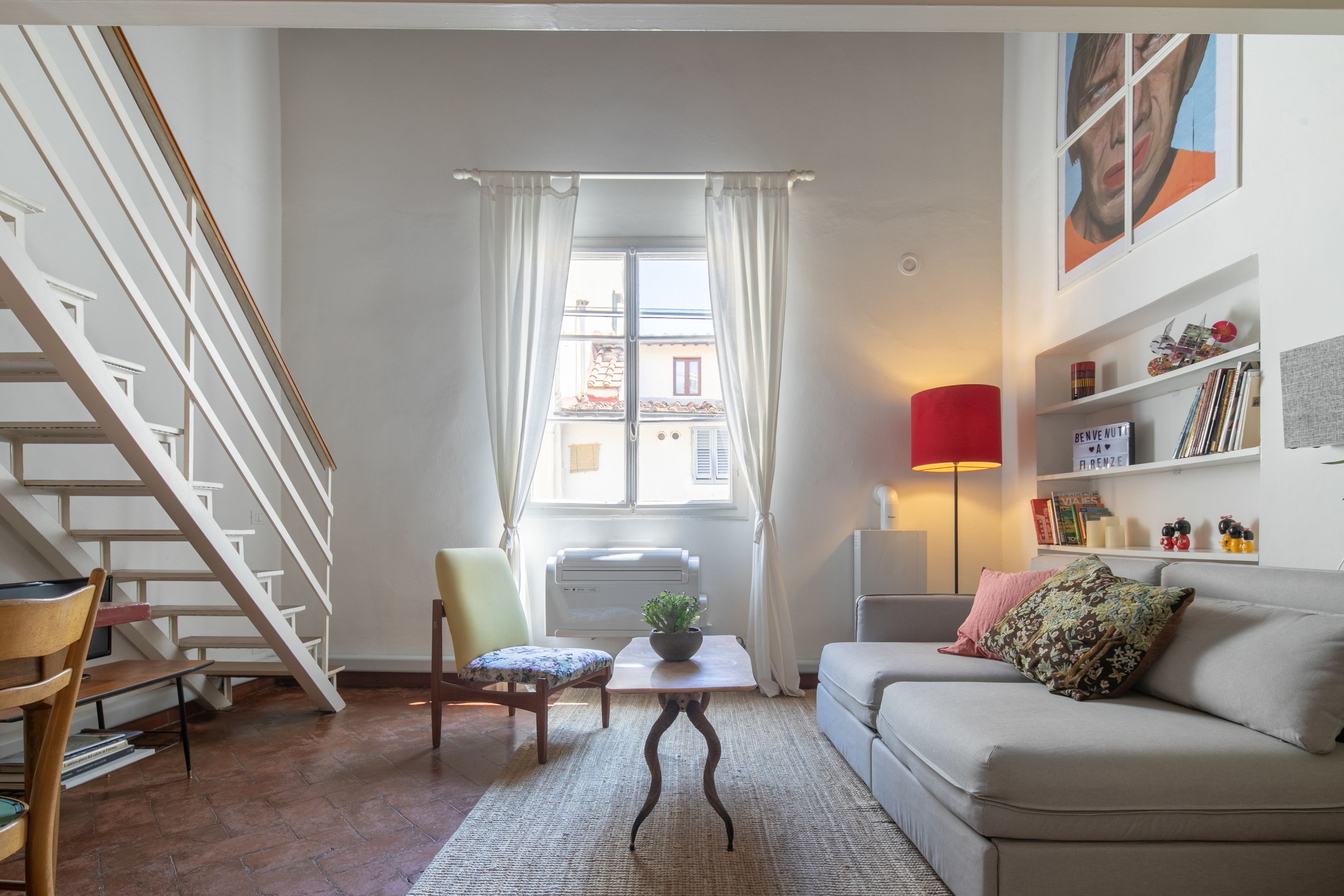 Romantic Loft | Living area | Flat-screen TV