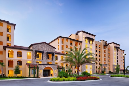 Front of property - evening/night