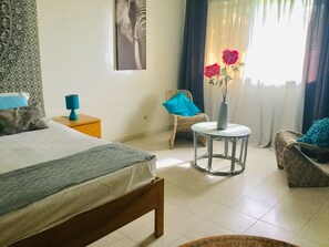 2 habitaciones, wifi gratis y ropa de cama 