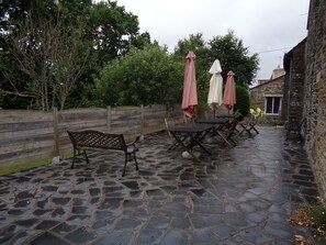 Terrace/patio - Popote & Polochon (Saint-Martin-sur-Oust)