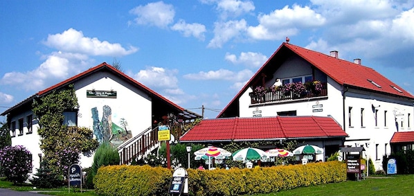 Façade de l’hébergement