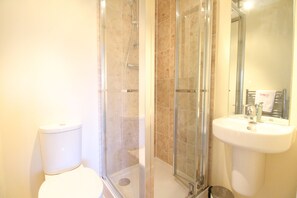 Bathroom - Continental Apartments at Wallis Square with Parking, WiFi & Netflix (Farnborough)
