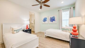 4 habitaciones y caja de seguridad en la habitación