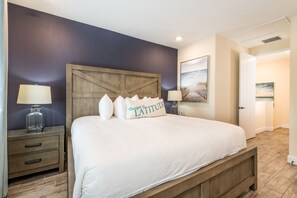 3 bedrooms, in-room safe, iron/ironing board, free WiFi