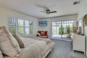 3 habitaciones, tabla de planchar con plancha y acceso a internet