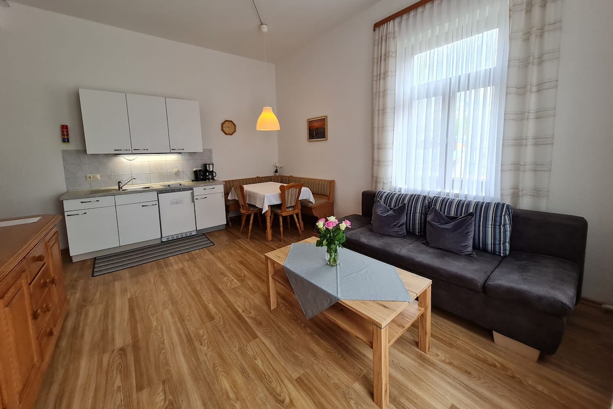 Condo | 1 phòng ngủ, bộ đồ giường kháng dị ứng, màn/rèm cản sáng