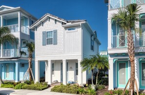 Exterior - Nautical Cottage with Private Hot Tub near Disney with Margaritaville Resort &. (Kissimmee)