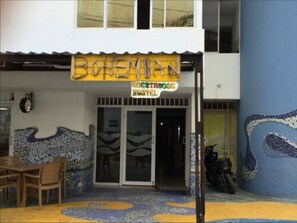 Fassade der Unterkunft