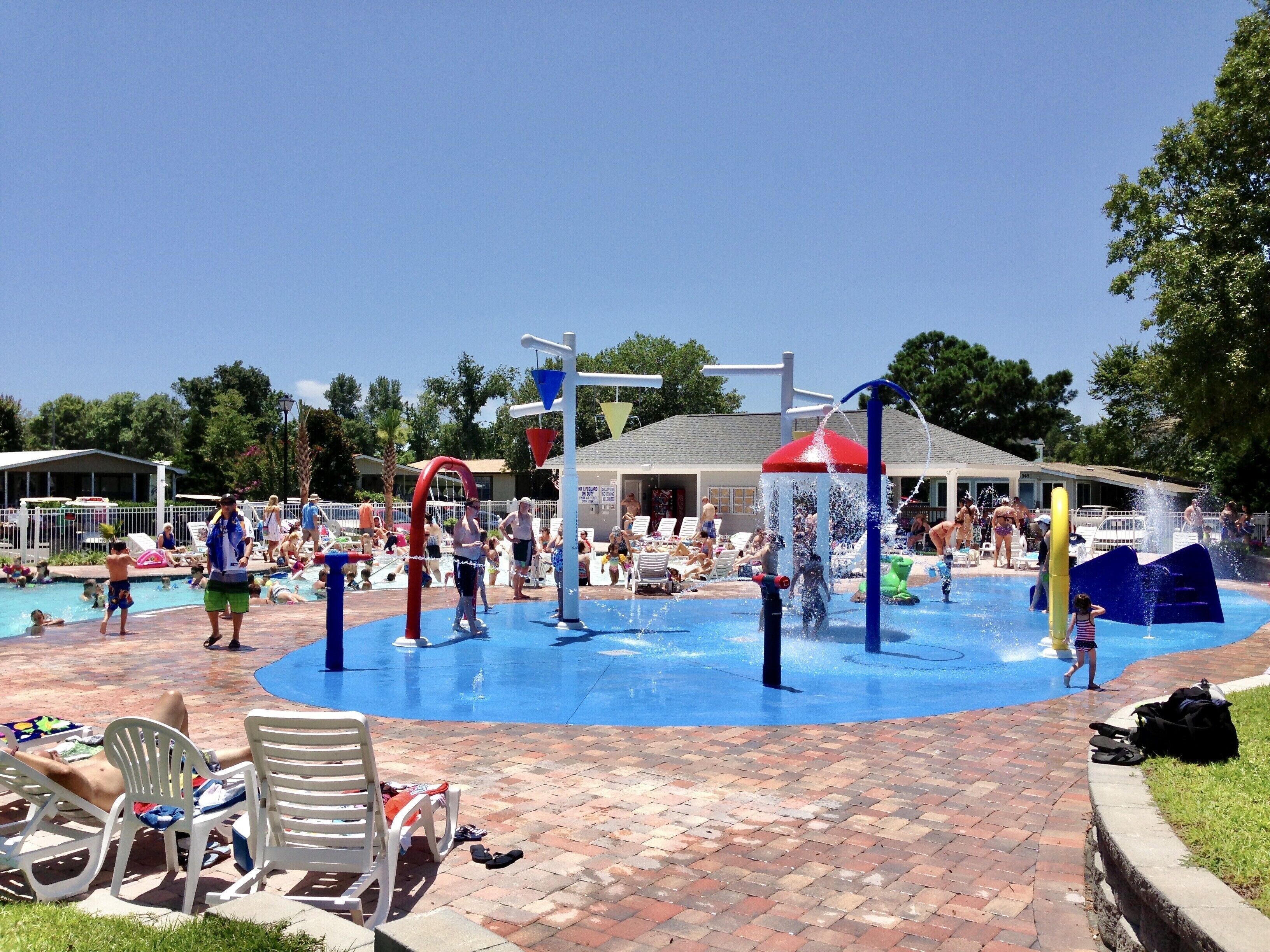 Kids splash park 