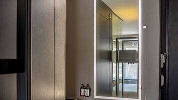 Room, 1 King Bed | Bathroom | Shower, rainfall showerhead, free toiletries, hair dryer