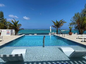 An infinity pool