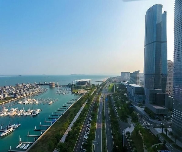 Vue depuis l’hébergement