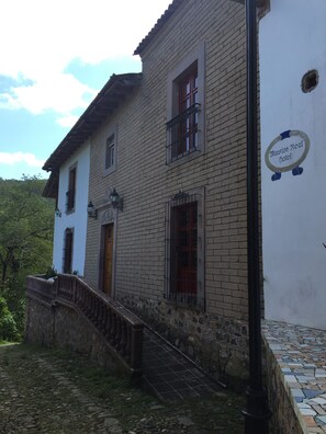 Facciata della struttura