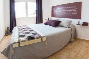 3 bedrooms, iron/ironing board, travel cot, WiFi