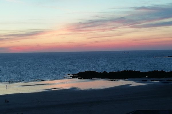 Coucher de soleil
vue du balcon