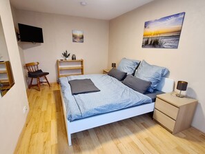 2 Schlafzimmer, Bügeleisen/Bügelbrett, kostenloses WLAN, Bettwäsche