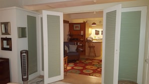 Master bedroom facing Living Room