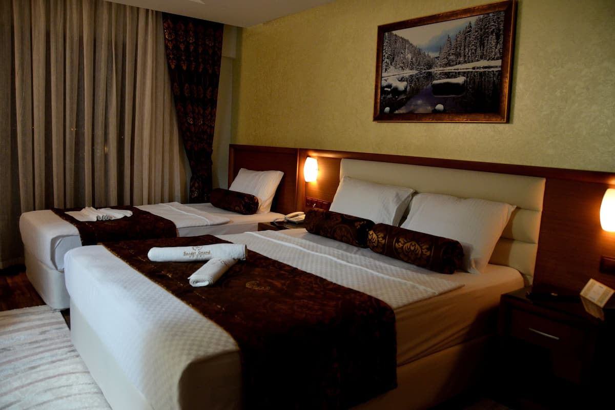 Phòng 3 Deluxe | 1 phòng ngủ, bộ đồ giường cao cấp, chăn bông