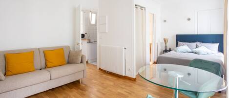 TV connectée, cheminée