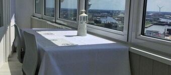 20のFeWo WeserWeitblick。 コロンバスセンターの床 