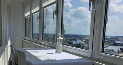 FeWo WeserWeitblick in der 20. Etage im Columbus-Center
