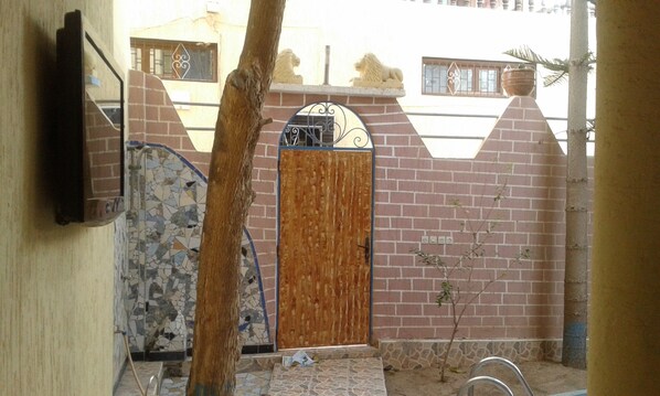 Enceinte de l’hébergement