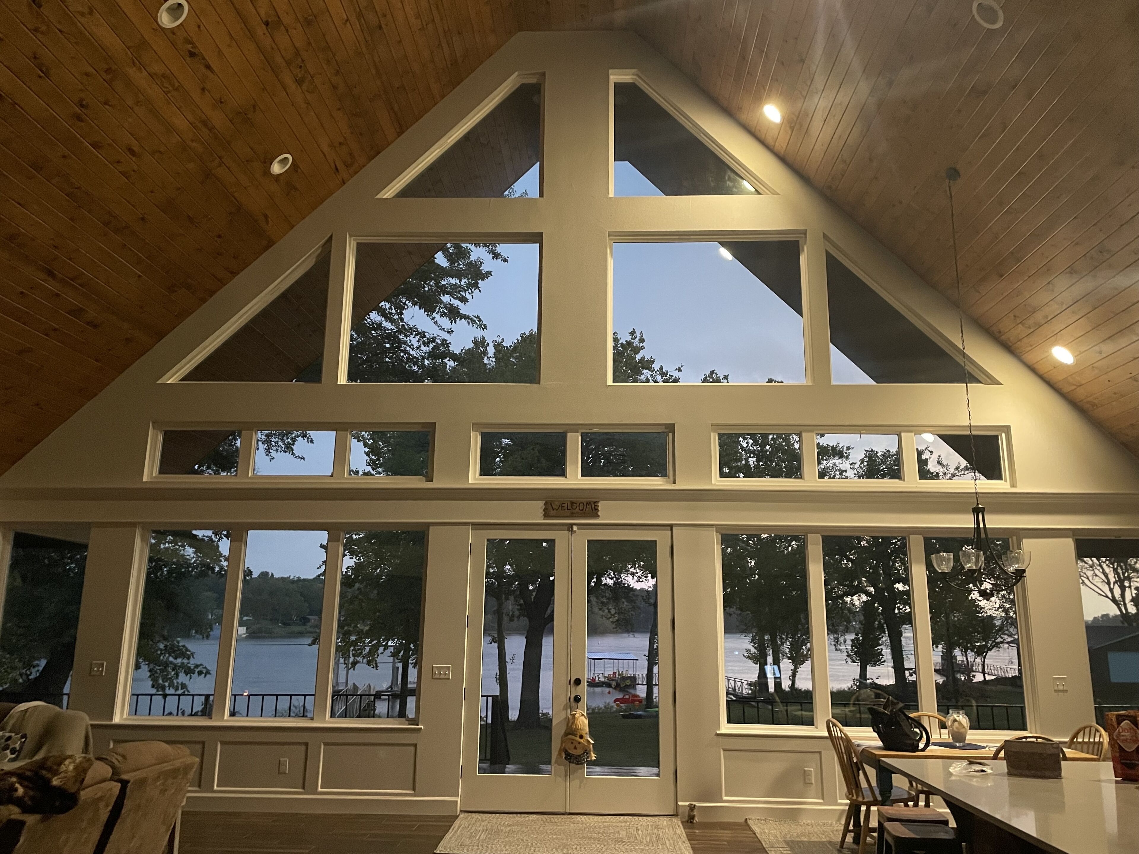 Large Lakefront Home  Grand Lake Monkey Island    