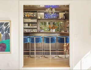 Bar (on property) - Velvet Hollywood Villa - Views, Pool & Spa, Pet-friendly (Los Angeles)
