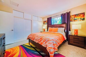 1 chambre, fer et planche à repasser, lit parapluie, Wi-Fi gratuit