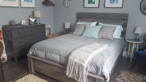1 soverom, memory foam-senger, internettilgang og sengetøy