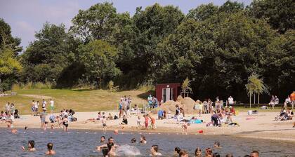 Villa with garden near beautiful golf course