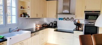Villa with garden near beautiful golf course