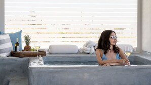 Unclassified image, 3 of 35, button - VILLA MAKRILIS WITH PRIVATE JACUZZI (santorini)