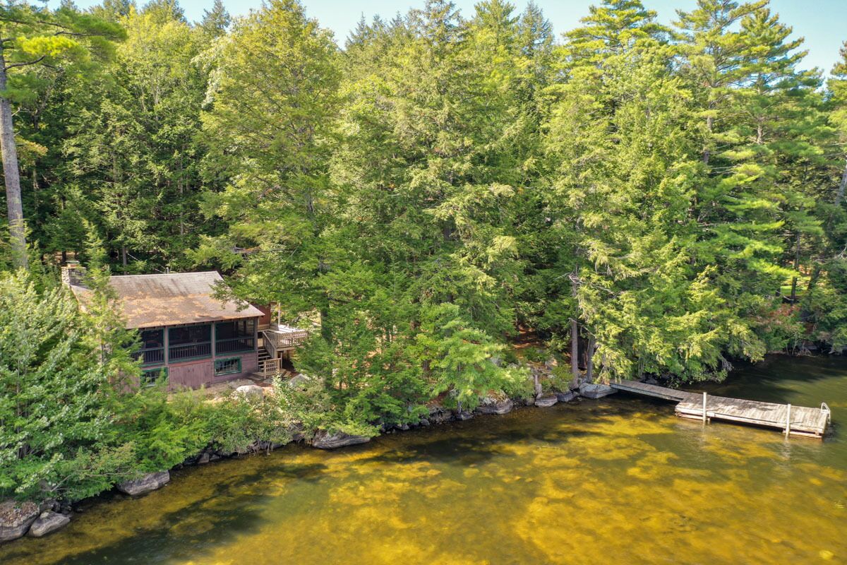 Large, Light-filled, Waterfront home overlooking Lake Winnipesaukee with dock