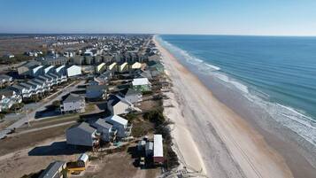 Sun loungers, beach towels