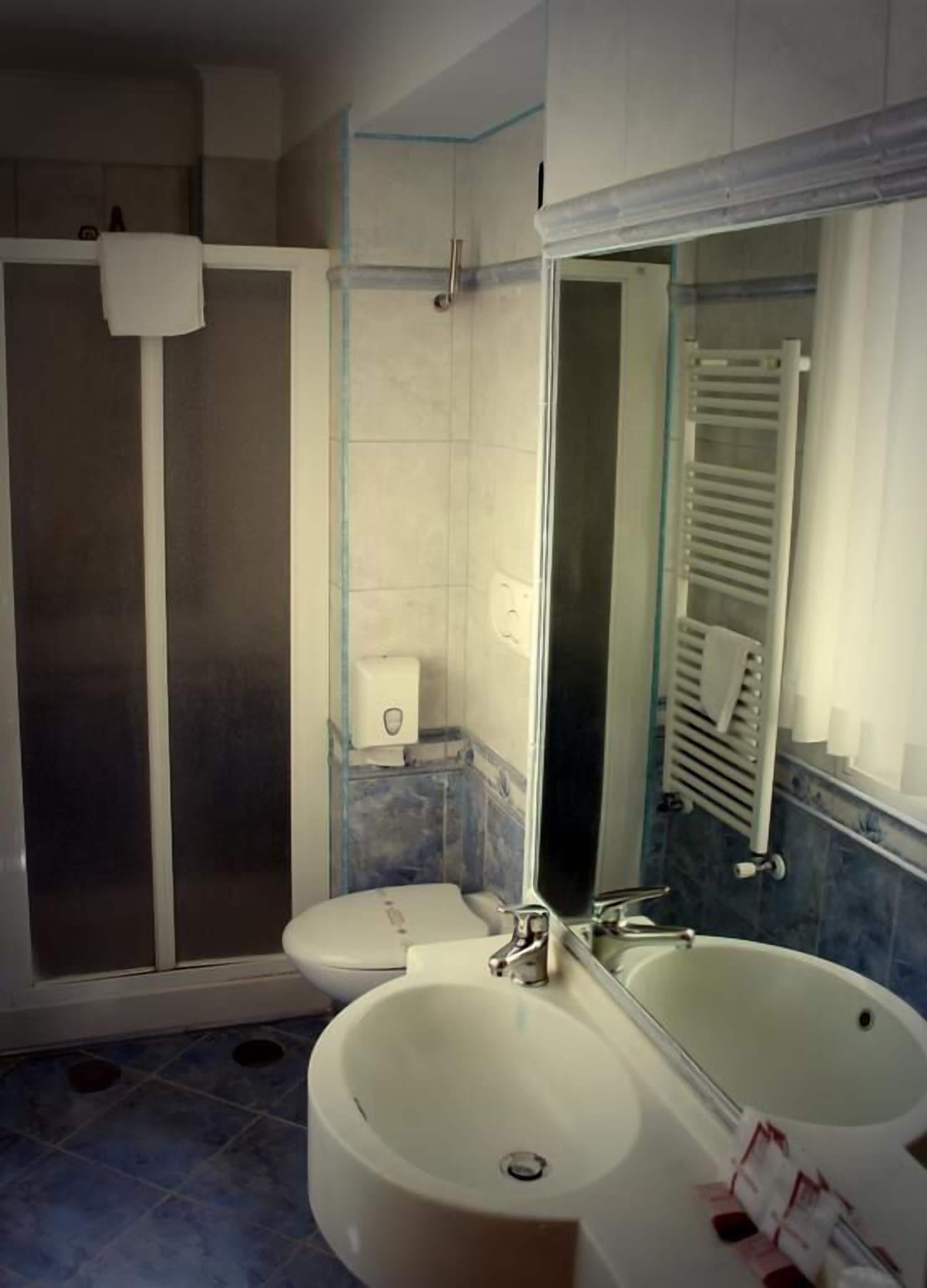 Free toiletries, hair dryer, bidet