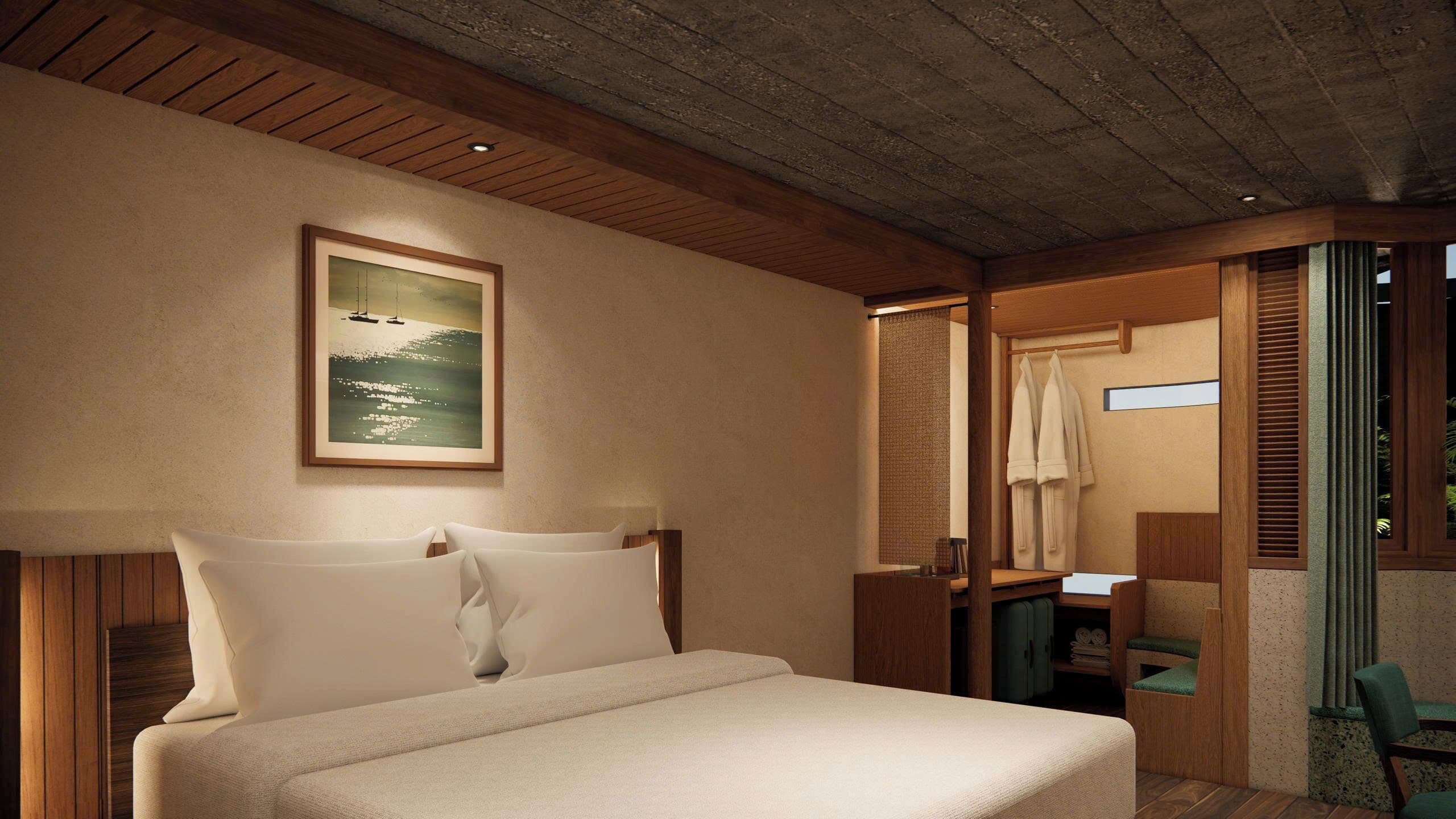 Soundproofing, free WiFi, bed sheets