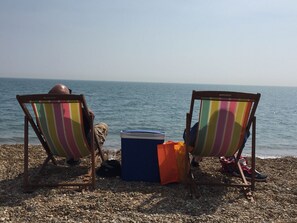Beach nearby, beach towels