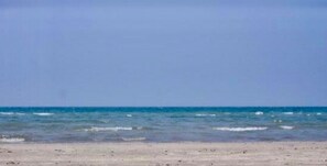 On the beach