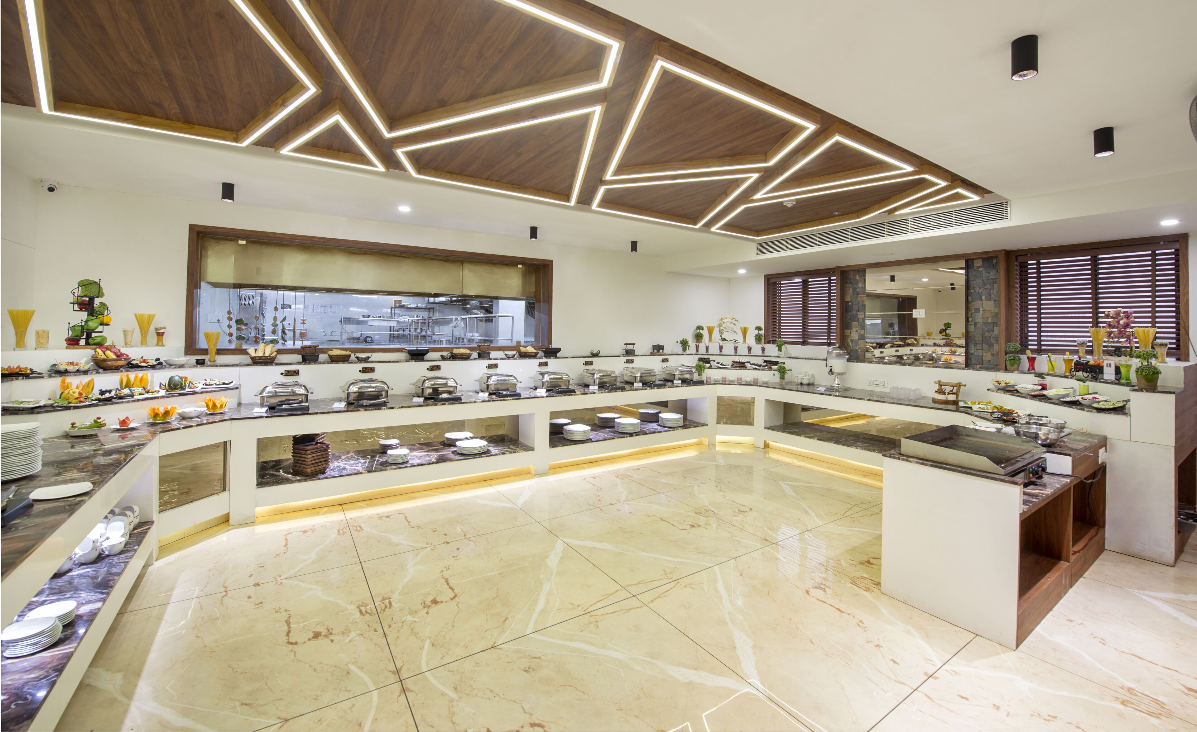 Daily buffet breakfast (INR 250 per person)