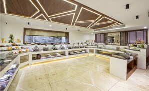 Daily buffet breakfast (INR 250 per person)