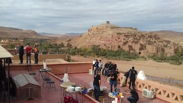 Vue depuis l’hébergement