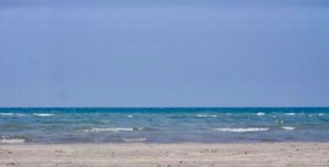 On the beach